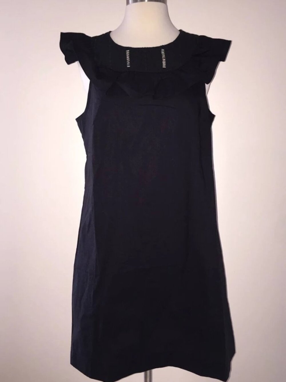 J.Crew Ruffle Neck Dress size 14 NWT